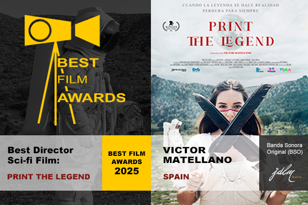 Print The Legend Victor Matellano Mejor director de una película de Ciencia Ficción por Print The Legend