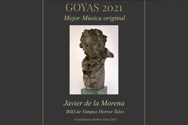 Candidatura premios Goya Mejor música original Javier de la Morena JDLM Music